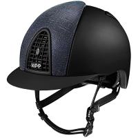 HELMET KEP ITALIA CROMO TEXTILE BLACK FRONT GLITTER GALASSIA