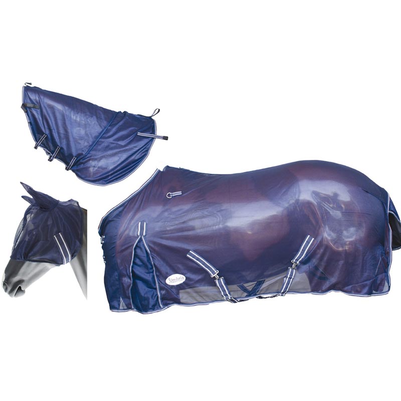 Rug mesh complete with neck and mask viana summer sheet