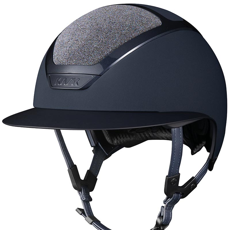 Riding helmet kask swarovski carpet on star lady