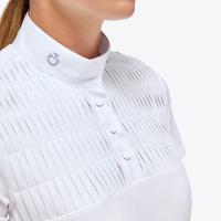LADIES CAVALLERIA TOSCANA PLEATED BIB COMPETITON SHIRT