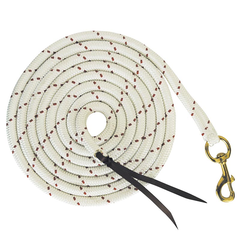 Lead rope horseman 425 cm latigo popper