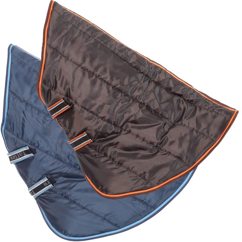 Removable neck cover for stable rug daslo padding