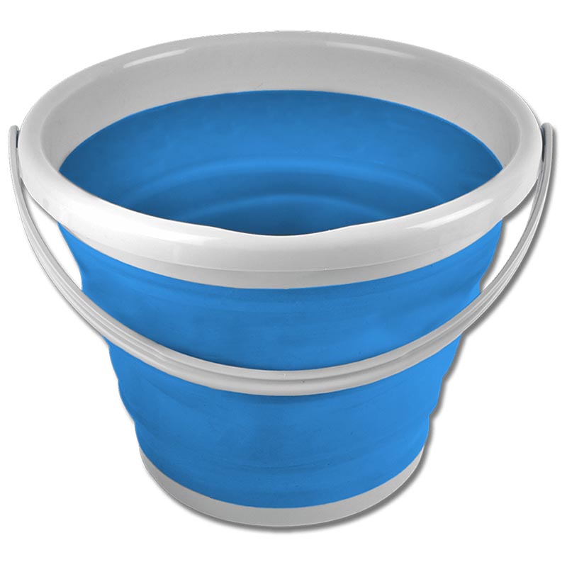 High stable foldable strong rubber bucket