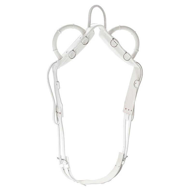 Norton vaulting roller leather white