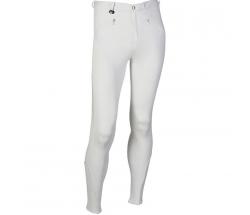 COTTON RIDING BREECHES WITH GRIP KNEE MAN - 3846