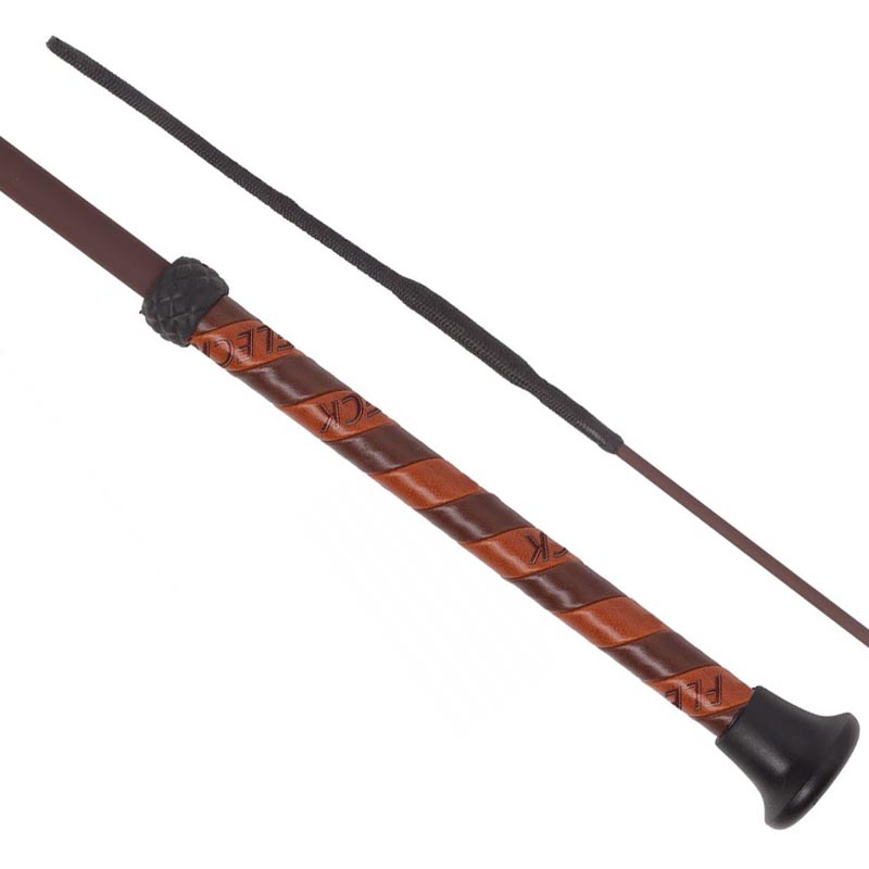 Dressage fleck whip finish silk touch