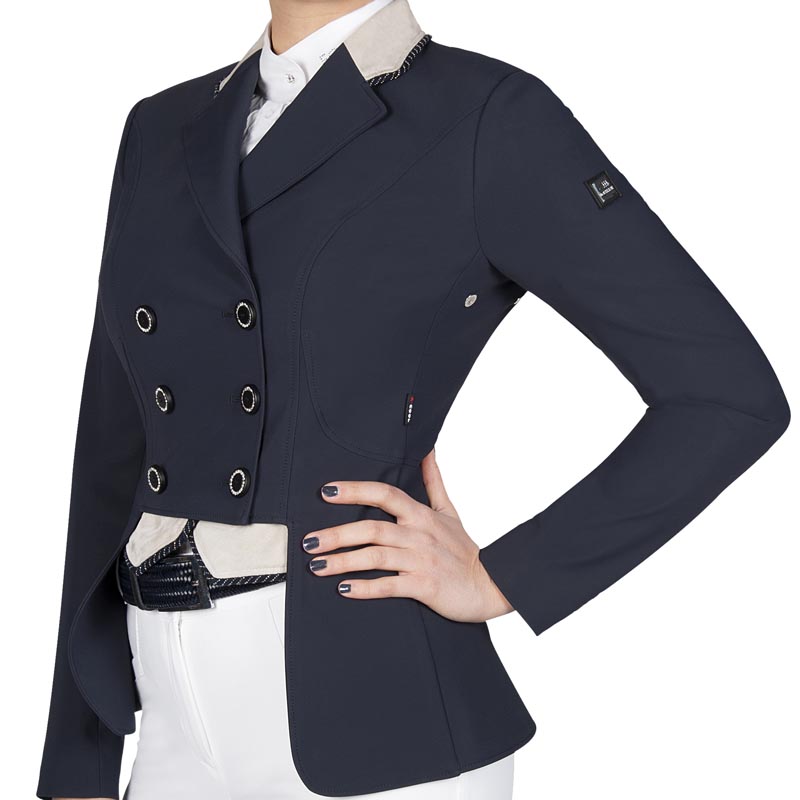 Competition frac jacket equiline blum double breast for woman