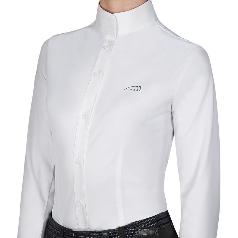 Competition shirt equiline victoria for woman long sleeve