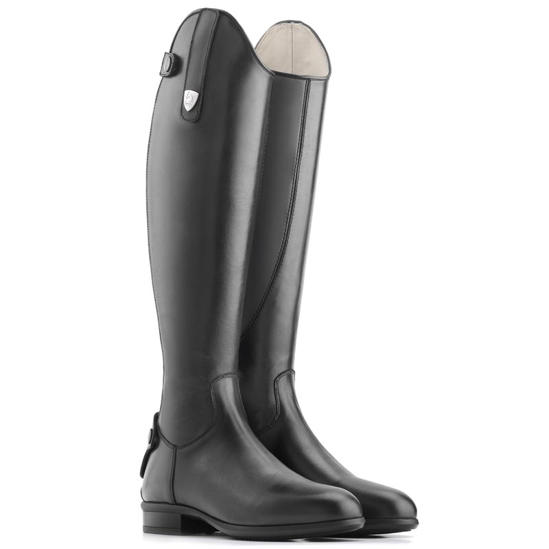 Riding boots tattini terrier close contact in smooth leather