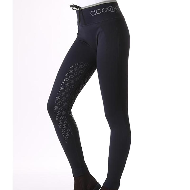 Woman leggings accademia italiana equestrian style with grip