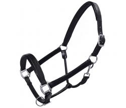 DOUBLE LEATHER HALTER TWO ADJUSTMENT - 0304
