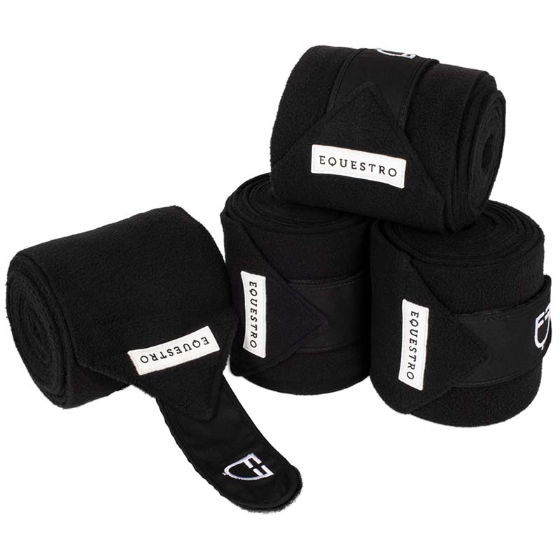 Set 4 bands fleece anti pilling and velcro closure trim model