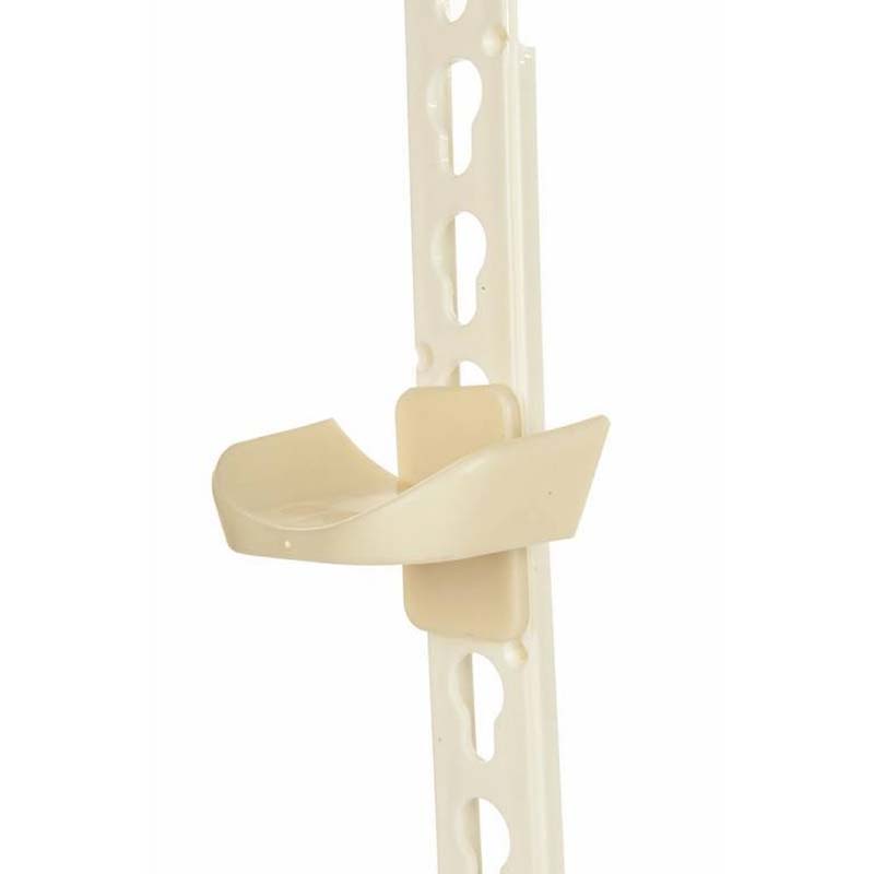 Plastic spoon barrier holder for jumping obstacles