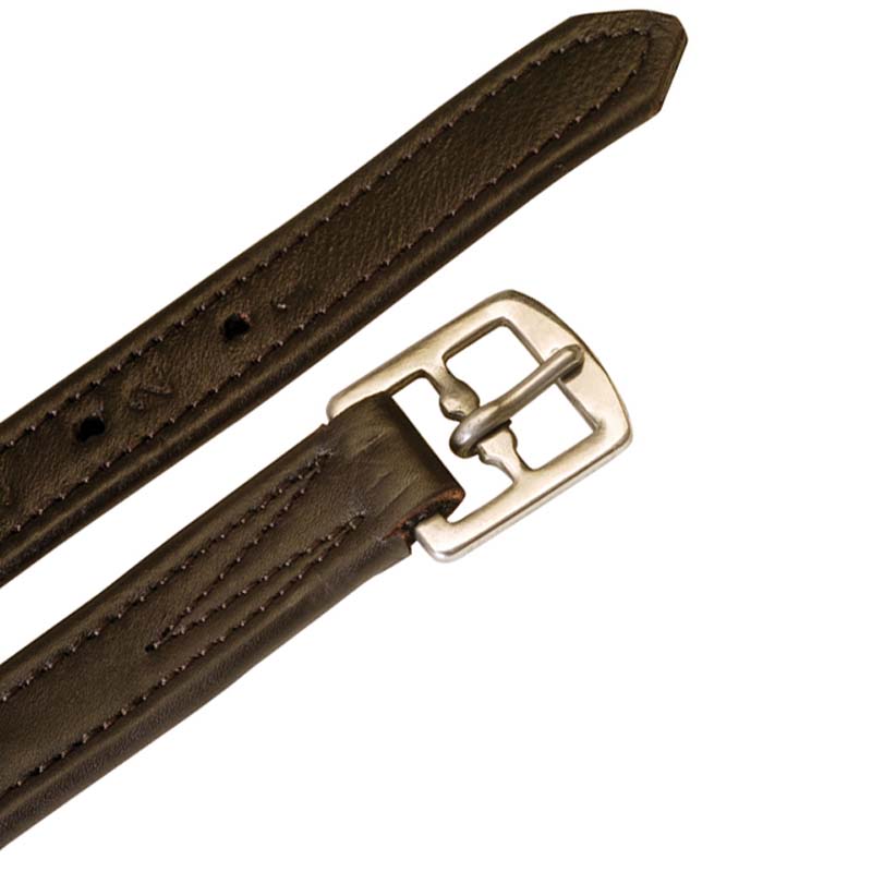 Supreme leather stirrups in leather and nylon