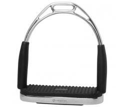 EQUESTRO STAINLESS STEEL FLEXIBLE ENGLISH STIRRUPS - 3110