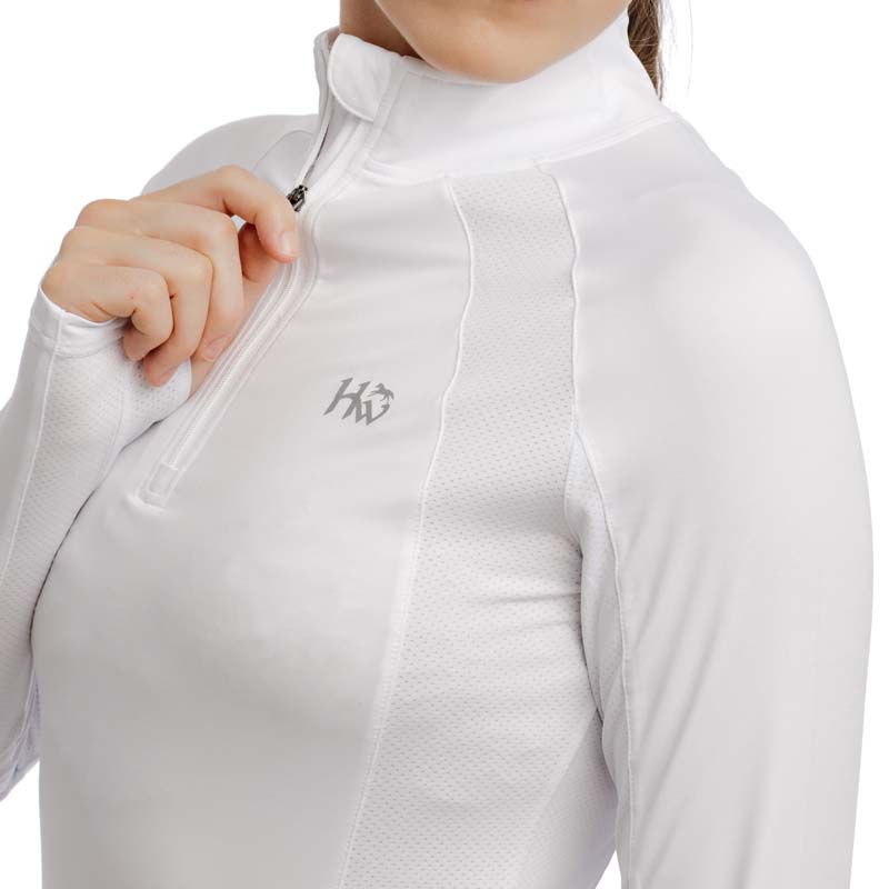 Technical winter horseware aveen top base layer for woman long sleeve - 9527