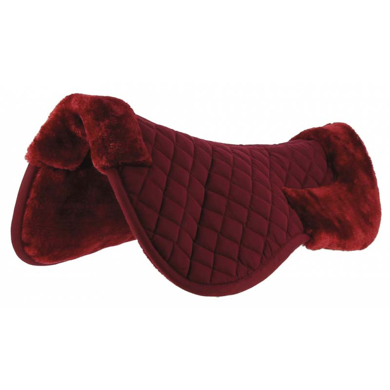 Wither pad synthetic with fur