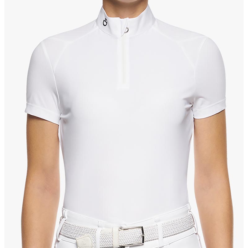 Competition polo cavalleria toscana 3d technical jersey for women