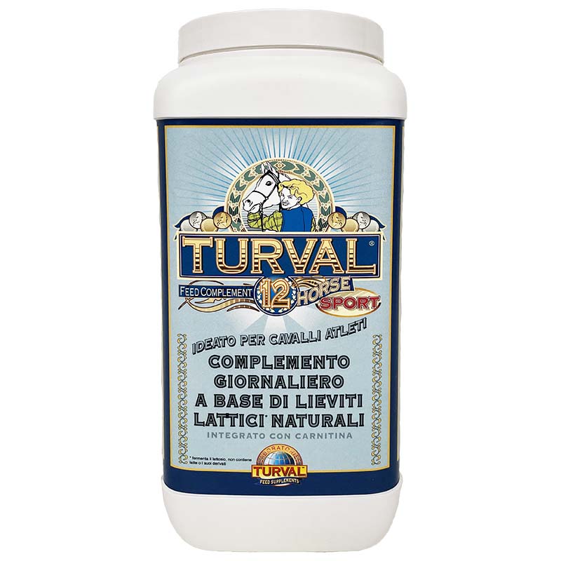 Turval 12 horse daily sport - intestinal bioregulator for racing horses