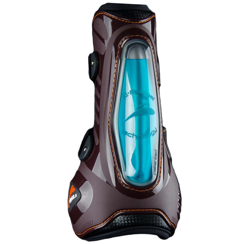 Equick eshock front tendon boots with velcro 