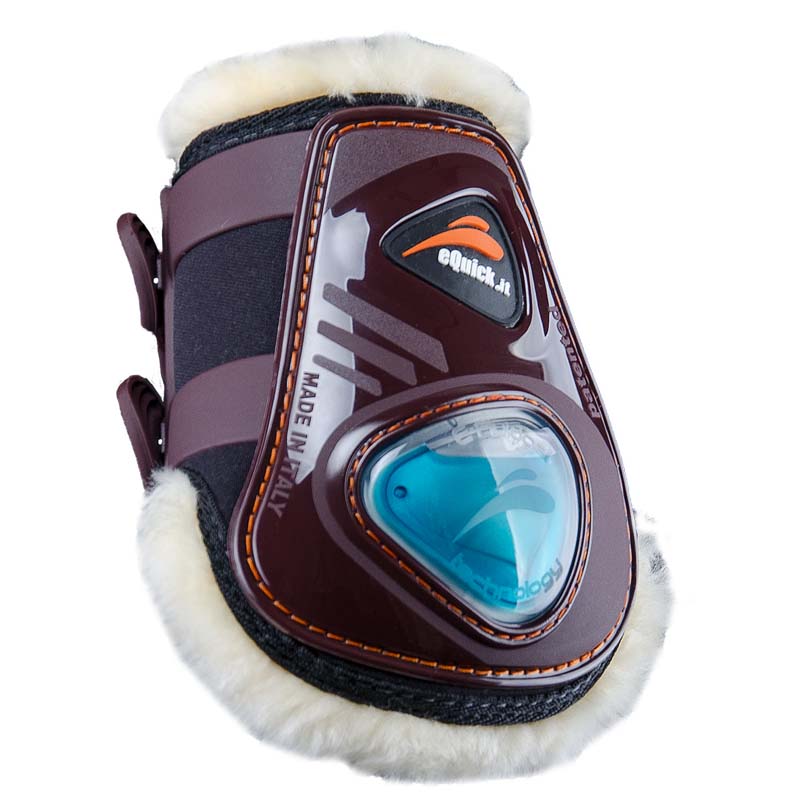 Equick eshock fetlock rear fluffy no kill model with synthetic wool