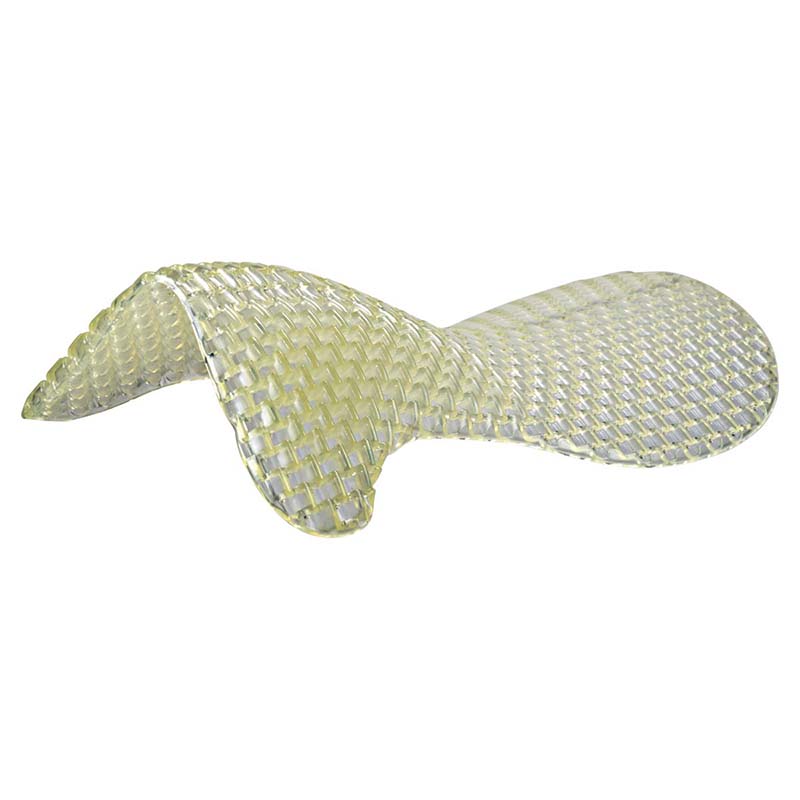 Pad acavallo soft gel air release structure with front riser