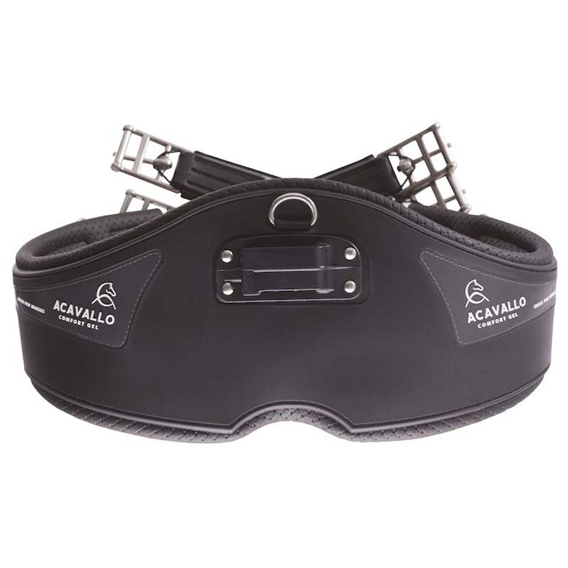 English girth acavallo in pvc with gel padding