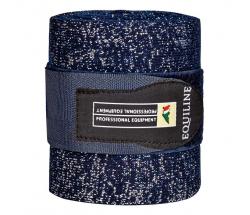 EQUILINE STABLE BANDAGES GLITTER SET 2 PCS - 1556