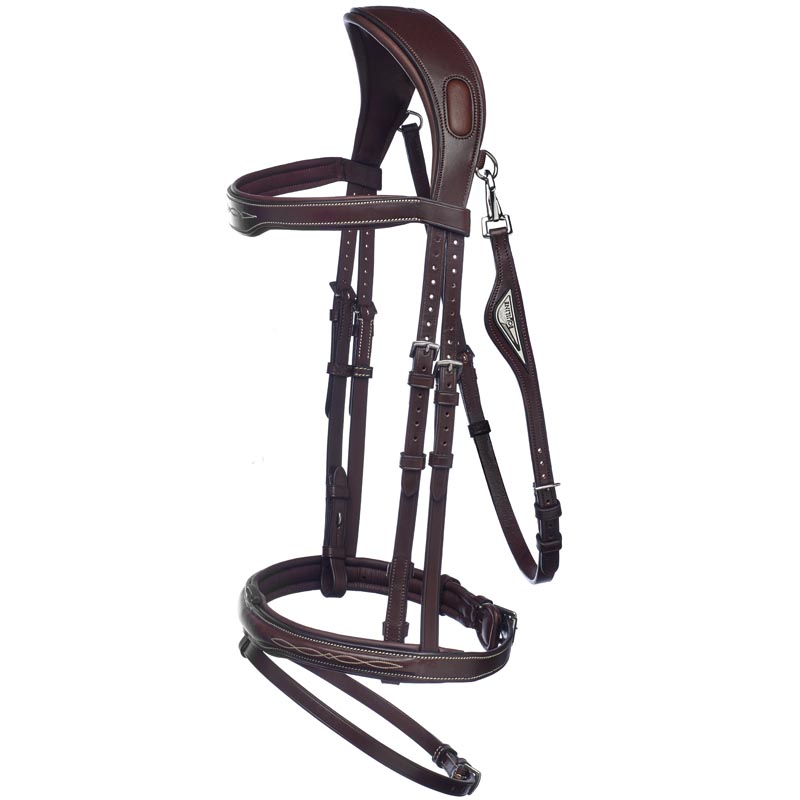 Equiline bridle that can be customized to your liking bj301 light