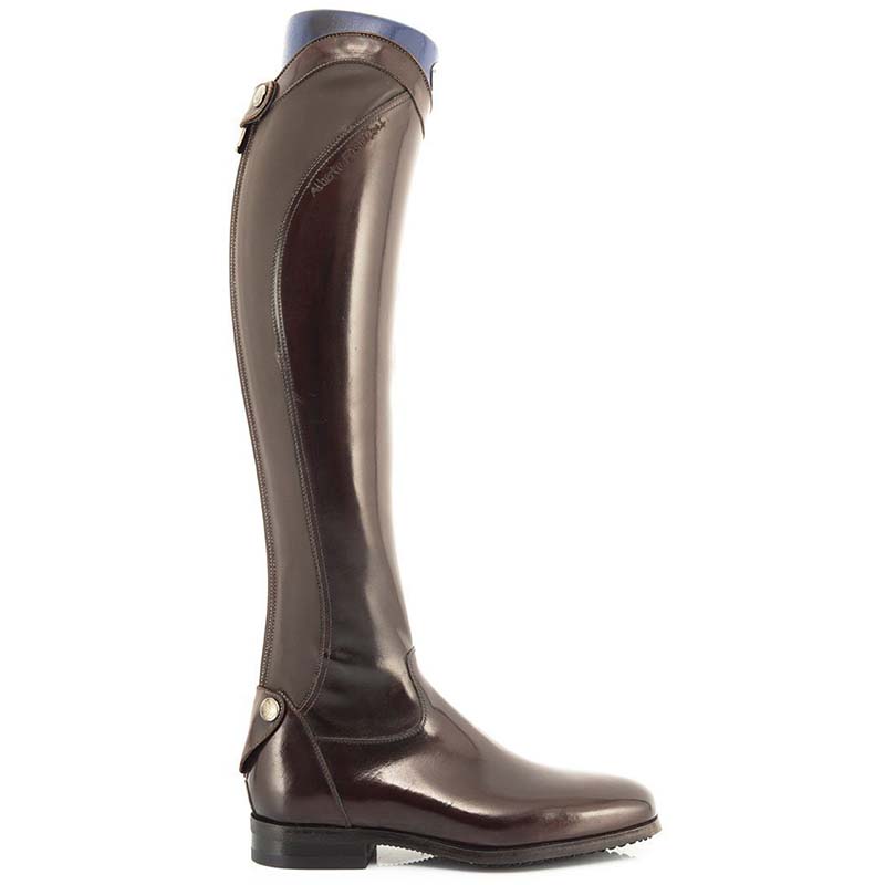 Riding tall boots alberto fasciani model 33073 smooth brown - 3688