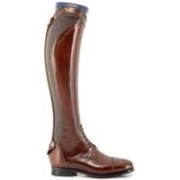 RIDING TALL BOOTS ALBERTO FASCIANI model 33080 BROWN WITH LACES