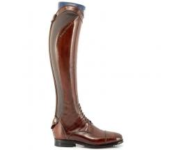 RIDING TALL BOOTS ALBERTO FASCIANI model 33080 BROWN WITH LACES - 3686