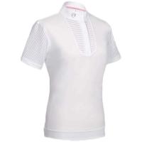 LADIES SAMSHIELD RIDING COMPETITION APOLLINE SHOW SHIRT model  SHORT SLEEVE