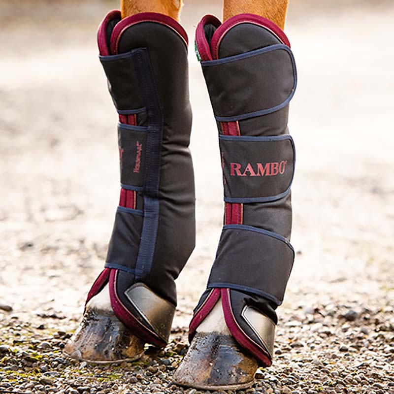 Horseware rambo travel boots set 4 pieces for horse