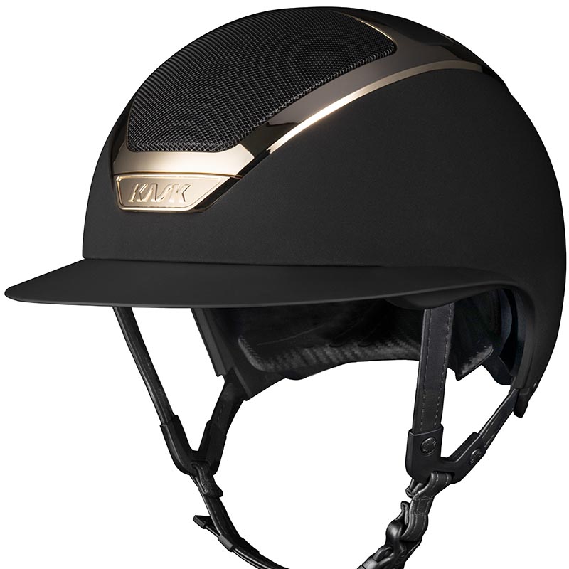 Kask star lady gold riding helmet
