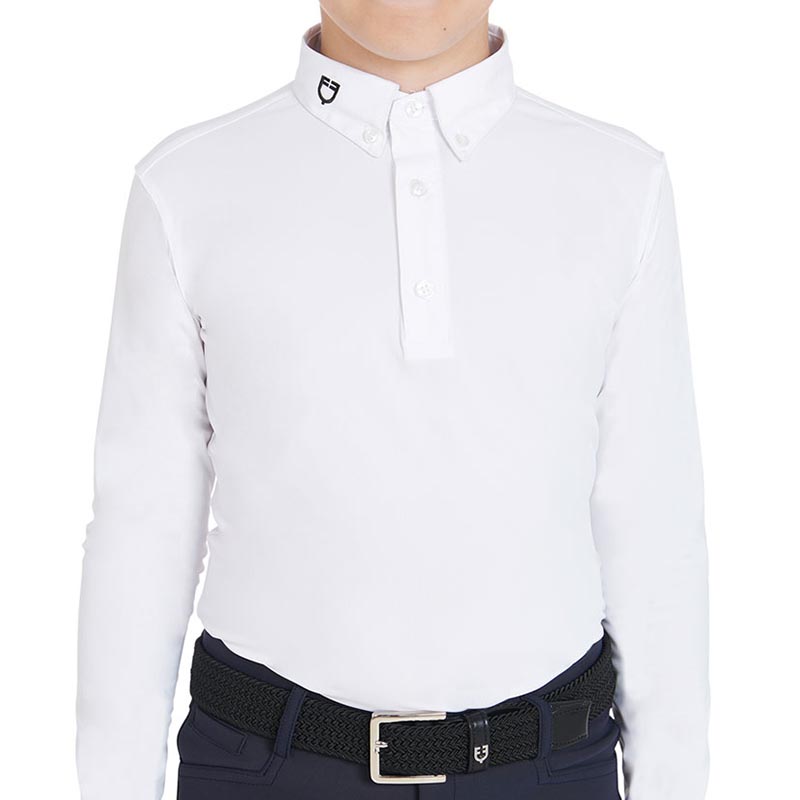 Avetis equestro boys competion polo with long sleeve