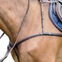 PRESTIGE ELASTICATED COLLAR BREASTPLATE D42