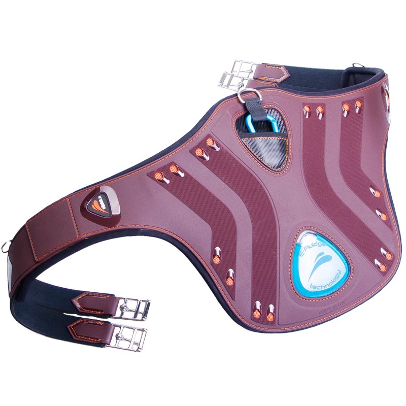 Equick ediamond ultrastrong and lightweight stud guard girth
