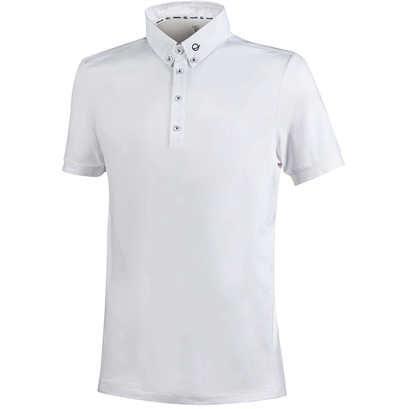 Men’s short-sleeved horse riding competition polo shirt eqode by equiline dolph model