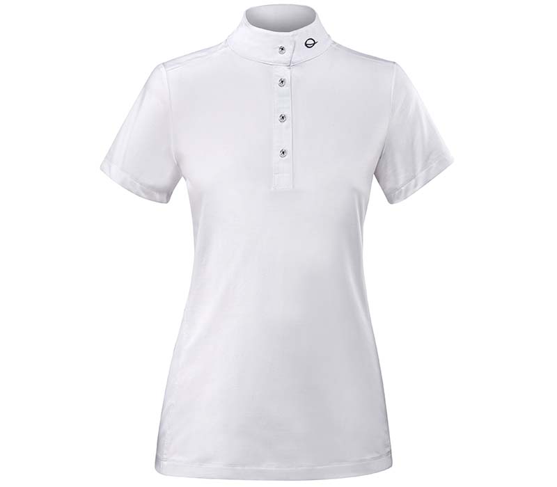 Women’s classic short-sleeved competition polo shirt eqode by equiline dorothy model