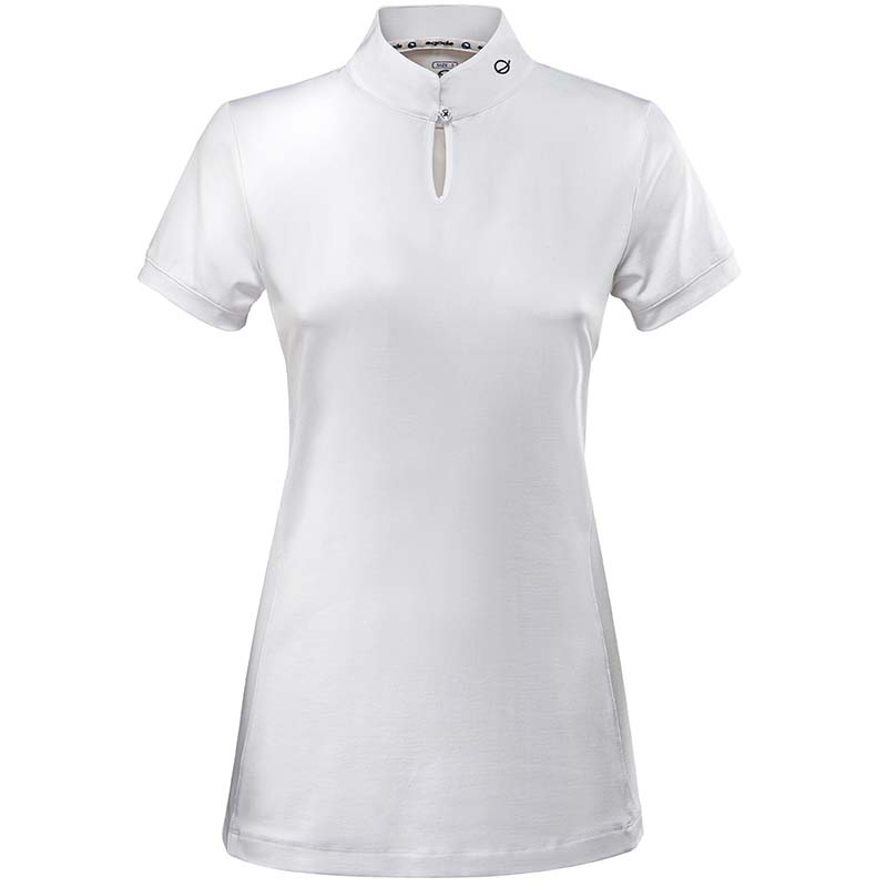 Women’s classic short-sleeved polo shirt eqode by equiline doreen model