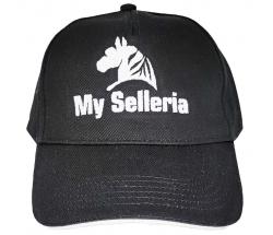 MY SELLERIA CLASSIC STYLE HORSE RIDING CAP WITH EMBROIDERY - 0011