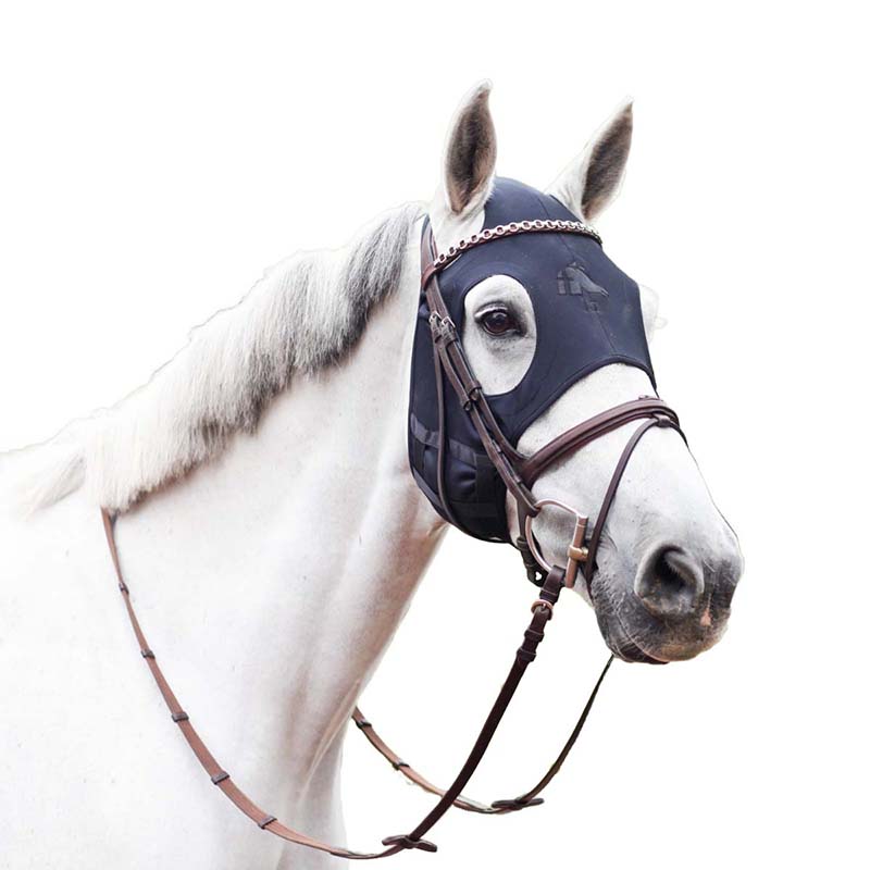 Earless therapeutic mask for horses fenwick liquid titanium mask