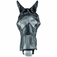 ANTI-FLY MASK IN PVC WITH EAR COVER AND ZIP - 0626