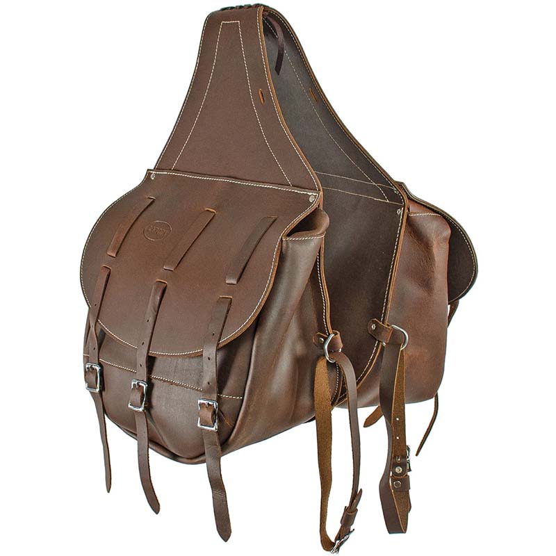 Pool’s rear saddlebag in bovine leather