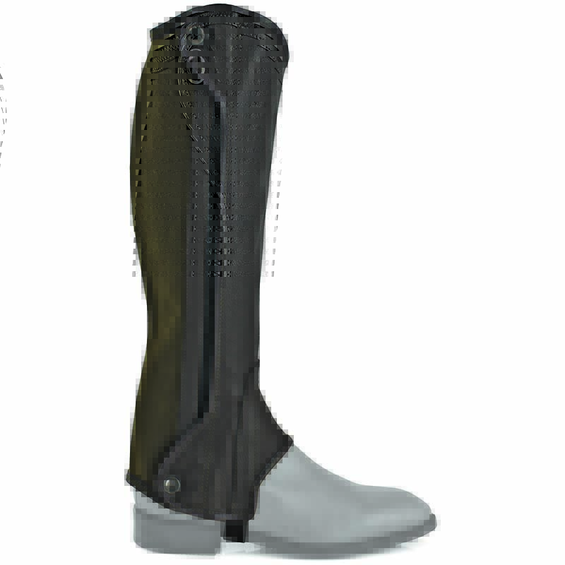 Equestro chester half-chaps in leather