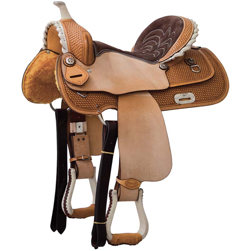 Denver arabian barrel saddle square skirt