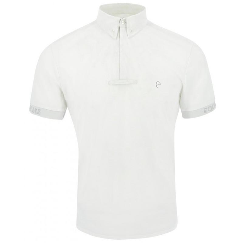 Children's horse riding competition polo shirt model wellington