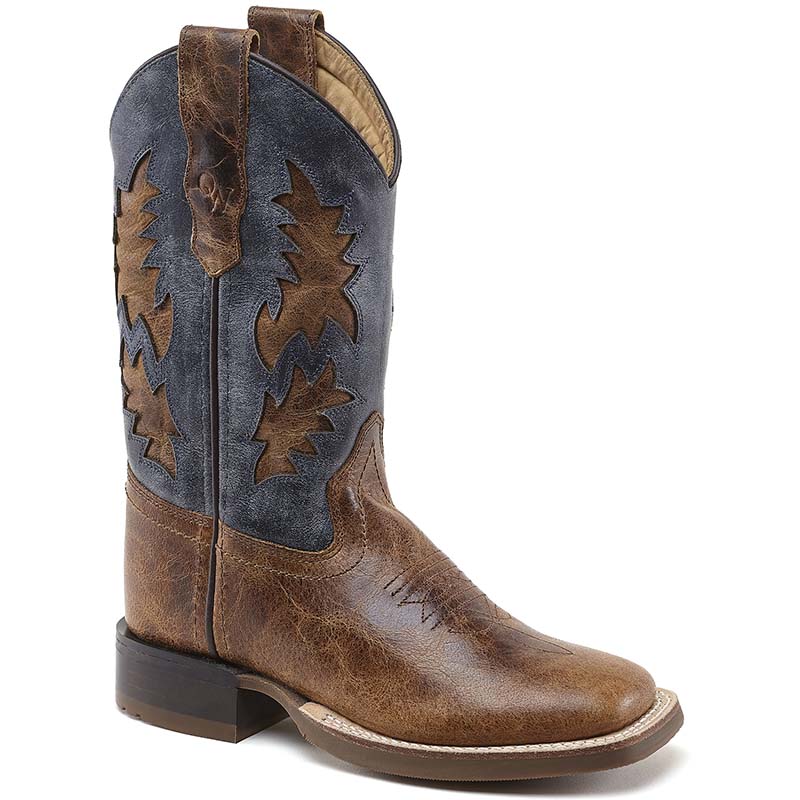 Ladies western boots old west bicolor