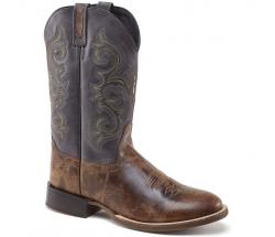 WESTERN UNISEX BICOLOR BOOTS - 4316